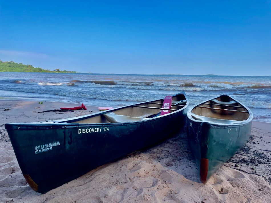 Canoe on the beach